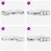 Set de canapele de exterior 11 pcs Gri natural și deschis - WALTI WALTI