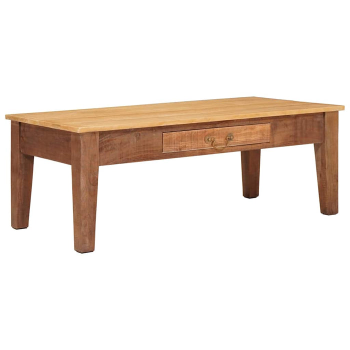 Masă de cafea Maro 110 x 55 x 40 cm Lemn de mango solid - WALTI WALTI