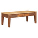Masă de cafea Maro 110 x 55 x 40 cm Lemn de mango solid - WALTI WALTI