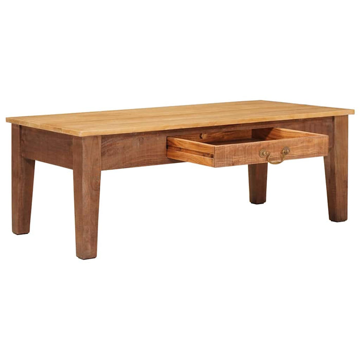 Masă de cafea Maro 110 x 55 x 40 cm Lemn de mango solid - WALTI WALTI