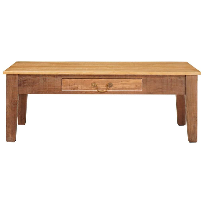 Masă de cafea Maro 110 x 55 x 40 cm Lemn de mango solid - WALTI WALTI