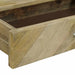 Masă de consolă cu sertar cu raft Gri natural 110 x 30 x 80 cm - WALTI WALTI