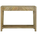 Masă de consolă cu sertar cu raft Gri natural 110 x 30 x 80 cm - WALTI WALTI