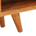 Cabinet TV cu raft Maro 110 x 30 x 40 cm Lemn Solid de Acacia - WALTI WALTI