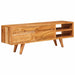 Cabinet TV cu raft Maro 110 x 30 x 40 cm Lemn Solid de Acacia - WALTI WALTI