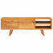 Cabinet TV cu raft Maro 110 x 30 x 40 cm Lemn Solid de Acacia - WALTI WALTI
