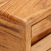 Masă de consolă Maro 110 x 30 x 80 cm Lemn Solid de Acacia - WALTI WALTI