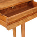 Masă de consolă Maro 110 x 30 x 80 cm Lemn Solid de Acacia - WALTI WALTI