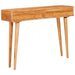 Masă de consolă Maro 110 x 30 x 80 cm Lemn Solid de Acacia - WALTI WALTI