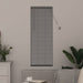 Jaluzele venetiene cu perdele Argintiu 130 x 40 cm Aluminiu - WALTI WALTI