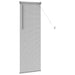 Jaluzele venetiene cu perdele Argintiu 130 x 40 cm Aluminiu - WALTI WALTI