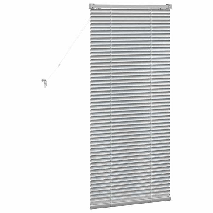 Jaluzele venetiene Manual Argintiu 130 x 65 cm Aluminiu WALTI