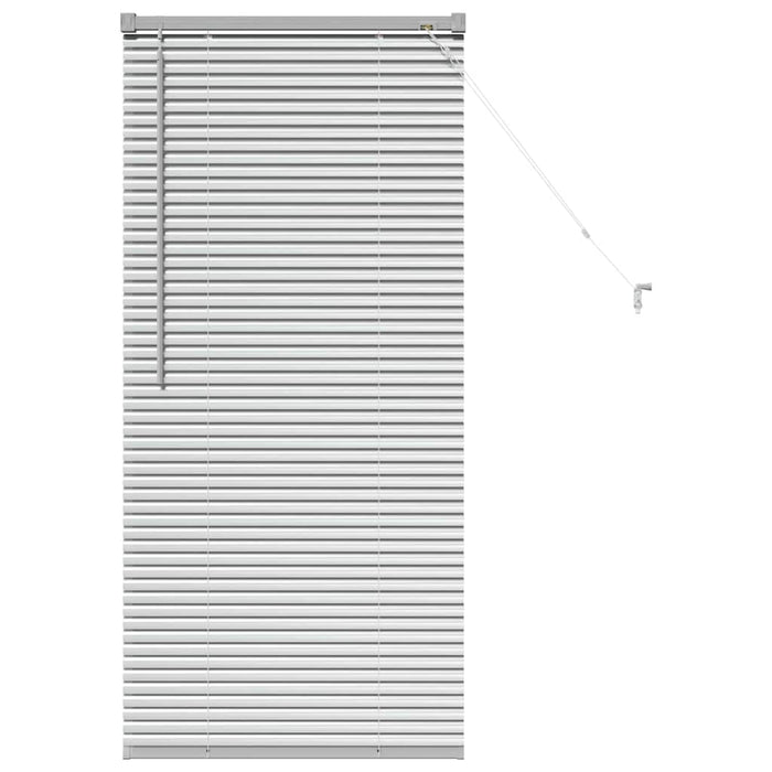 Jaluzele venetiene Manual Argintiu 130 x 65 cm Aluminiu WALTI