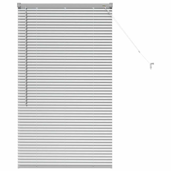 Jaluzele venetiene Manual Argintiu 130 x 75 cm Aluminiu WALTI