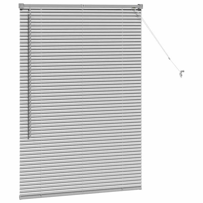 Jaluzele venetiene Manual Argintiu 130 x 85 cm Aluminiu - WALTI WALTI