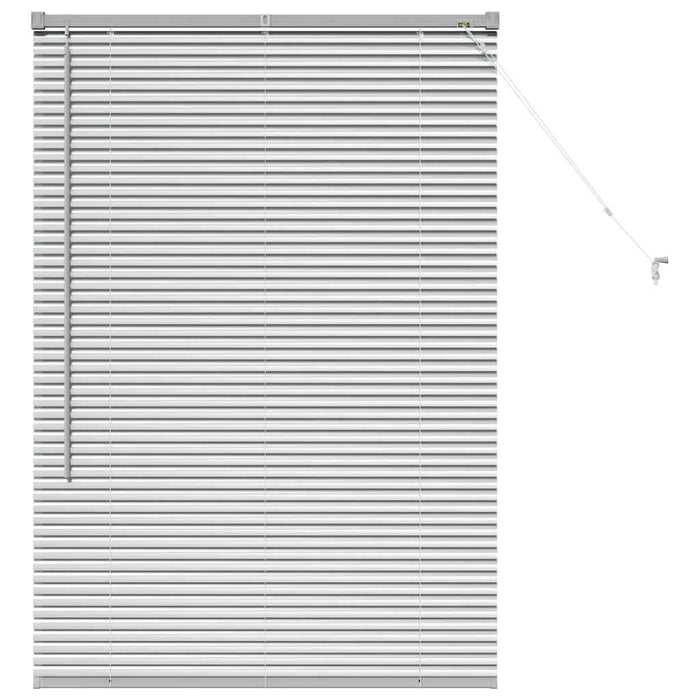 Jaluzele venetiene Manual Argintiu 130 x 85 cm Aluminiu - WALTI WALTI