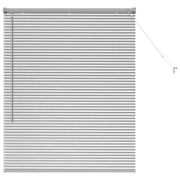 Jaluzele venetiene Manual Argintiu 130 x 100 cm Aluminiu - WALTI WALTI