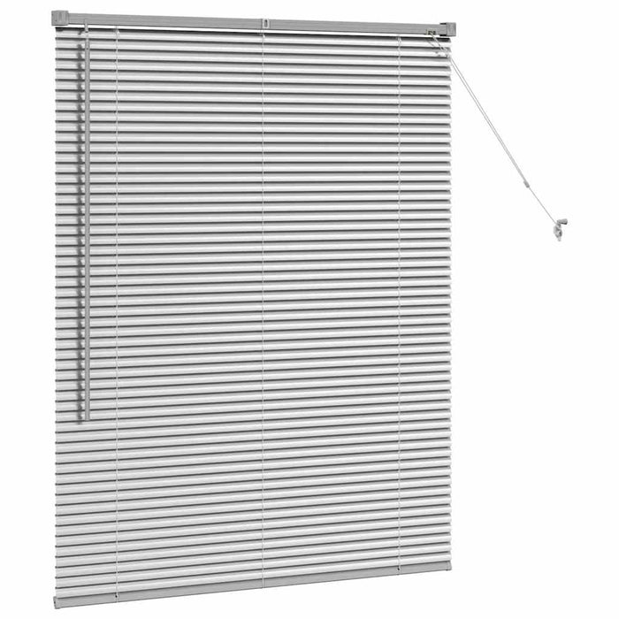 Jaluzele venetiene Manual Argintiu 130 x 105 cm Aluminiu - WALTI WALTI