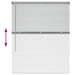 Jaluzele venetiene Manual Argintiu 130 x 105 cm Aluminiu - WALTI WALTI