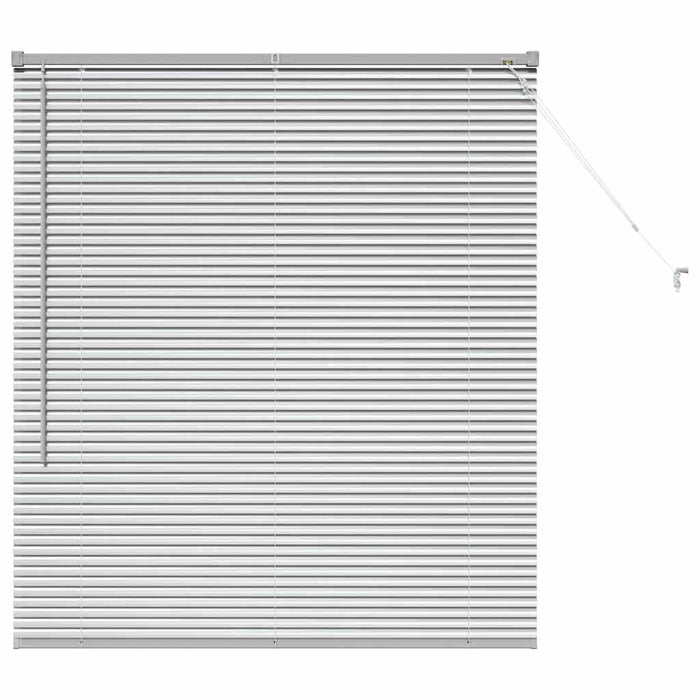 Jaluzele venetiene Manual Argintiu 130 x 115 cm Aluminiu - WALTI WALTI