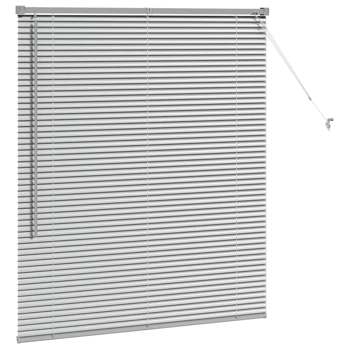 Jaluzele venetiene Manual Argintiu 130 x 120 cm Aluminiu - WALTI WALTI