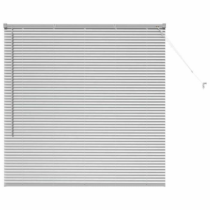 Jaluzele venetiene Manual Argintiu 130 x 135 cm Aluminiu - WALTI WALTI