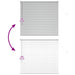 Jaluzele venetiene Manual Argintiu 130 x 140 cm Aluminiu - WALTI WALTI