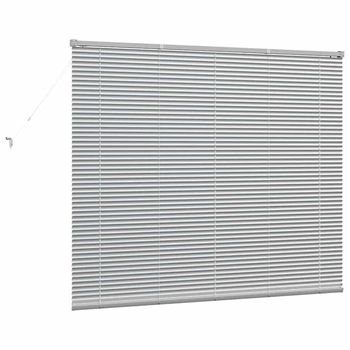 Jaluzele venetiene Manual Argintiu 130 x 160 cm Aluminiu - WALTI WALTI