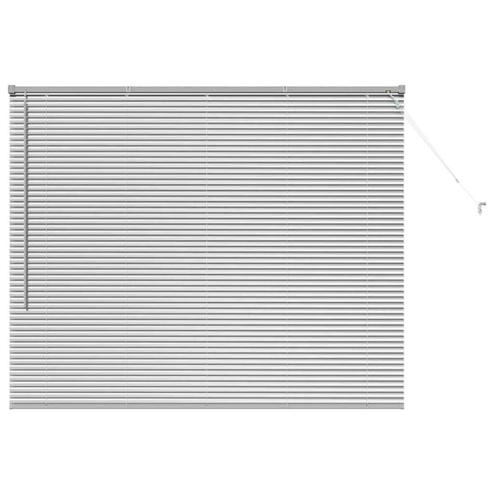 Jaluzele venetiene Manual Argintiu 130 x 160 cm Aluminiu - WALTI WALTI