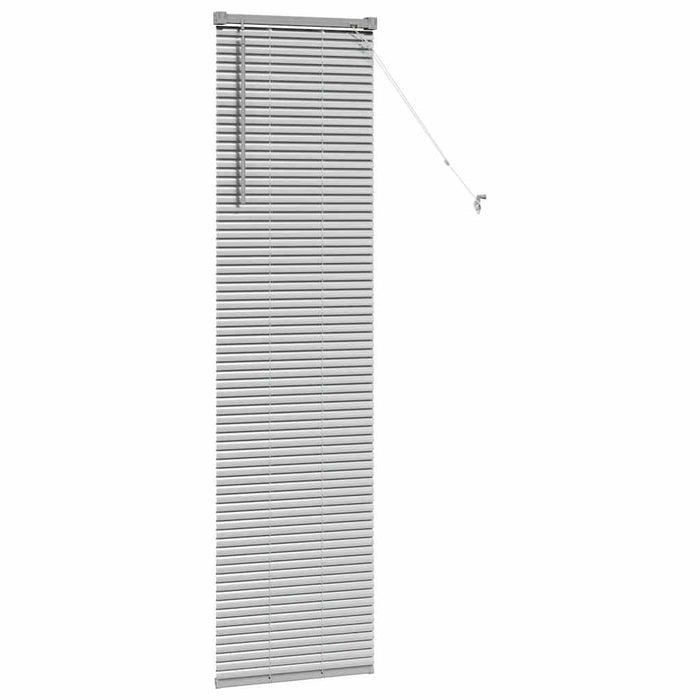 Jaluzele venetiene Manual Argintiu 175 x 40 cm Aluminiu - WALTI WALTI