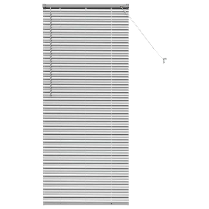 Jaluzele venetiene Manual Argintiu 175 x 75 cm Aluminiu WALTI