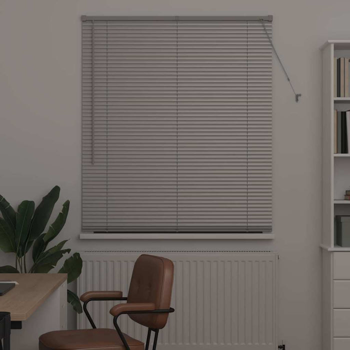 Jaluzele venetiene Manual Argintiu 175 x 110 cm Aluminiu - WALTI WALTI
