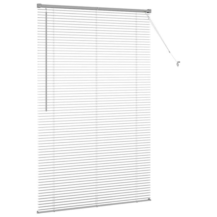 Jaluzele venetiene Manual Argintiu 175 x 115 cm Aluminiu - WALTI WALTI