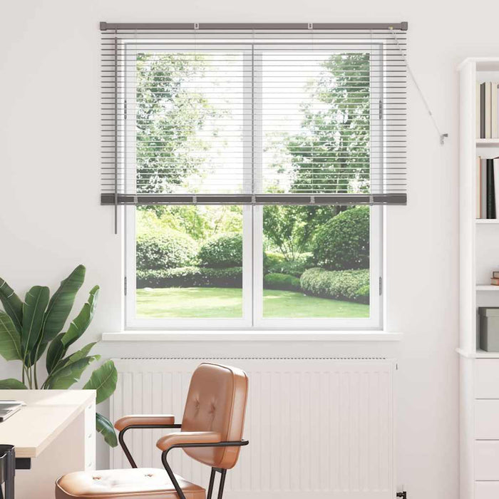 Jaluzele venetiene Manual Argintiu 175 x 125 cm Aluminiu WALTI