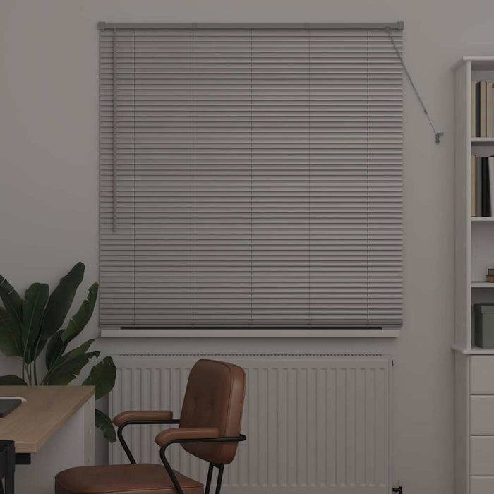 Jaluzele venetiene Manual Argintiu 175 x 125 cm Aluminiu WALTI