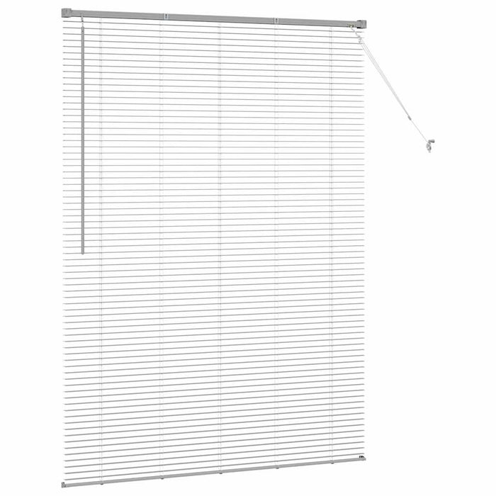 Jaluzele venetiene Manual Argintiu 175 x 125 cm Aluminiu WALTI