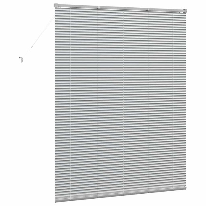 Jaluzele venetiene Manual Argintiu 175 x 140 cm Aluminiu - WALTI WALTI