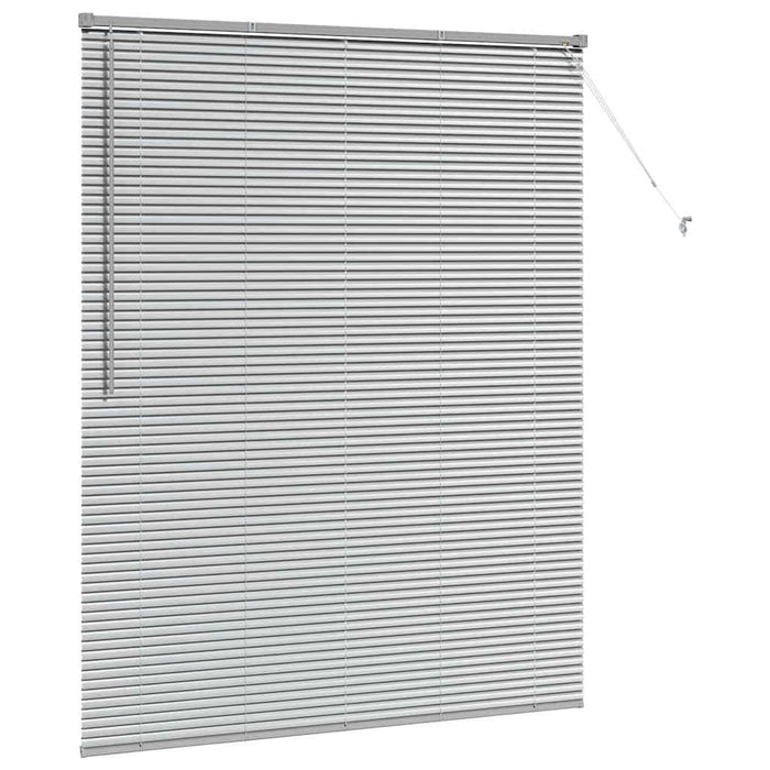 Jaluzele venetiene Manual Argintiu 175 x 150 cm Aluminiu - WALTI WALTI