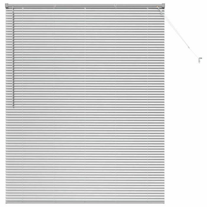 Jaluzele venetiene Manual Argintiu 175 x 150 cm Aluminiu - WALTI WALTI