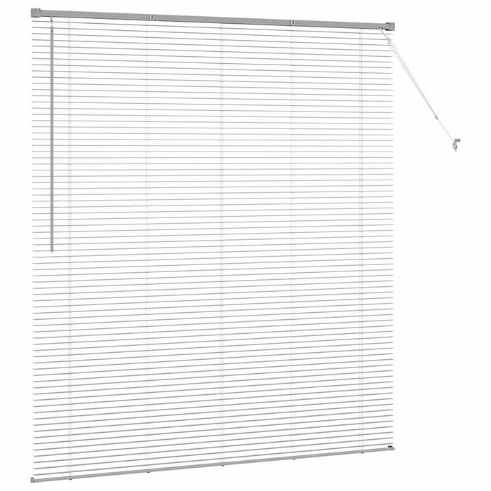 Jaluzele venetiene Manual Argintiu 175 x 160 cm Aluminiu - WALTI WALTI