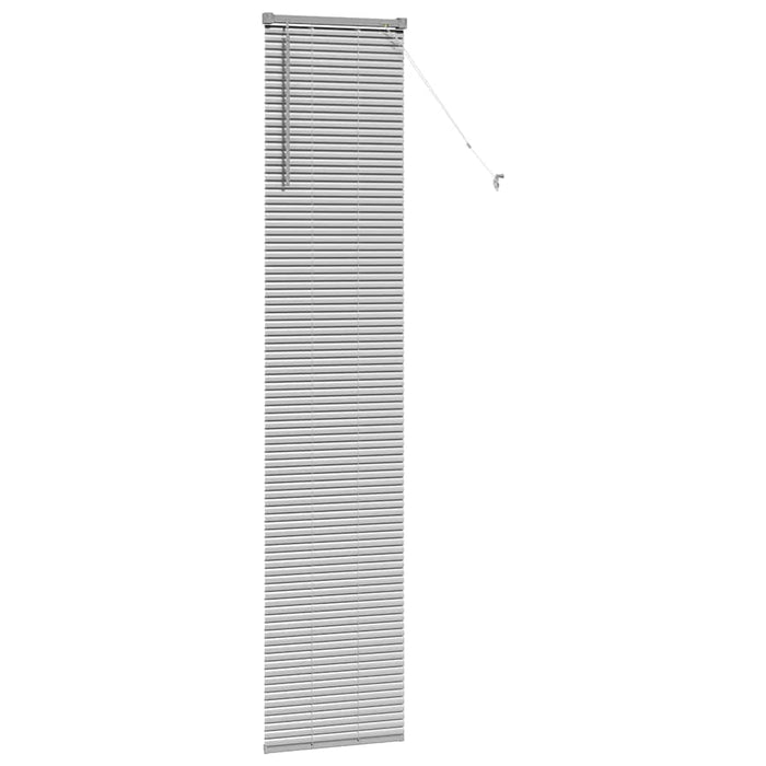 Jaluzele venetiene Manual Argintiu 220 x 45 cm Aluminiu - WALTI WALTI