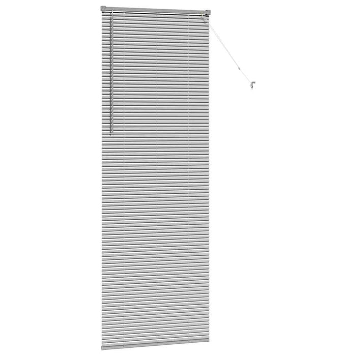 Jaluzele venetiene Manual Argintiu 220 x 70 cm Aluminiu - WALTI WALTI
