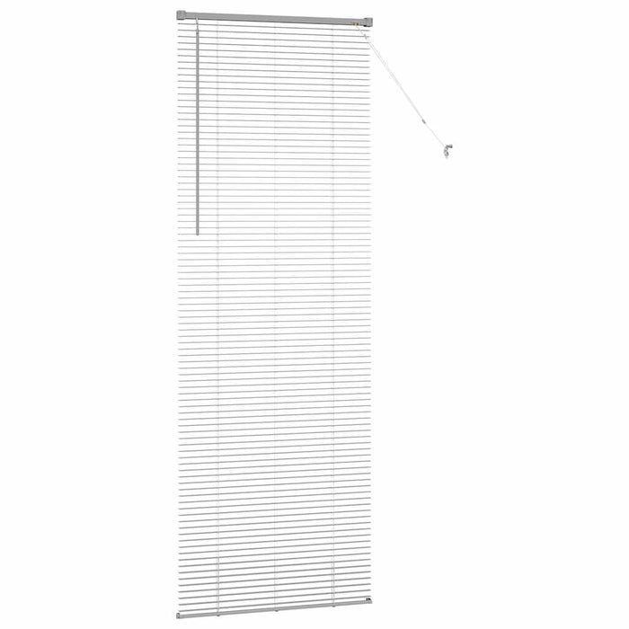 Jaluzele venetiene Manual Argintiu 220 x 70 cm Aluminiu - WALTI WALTI