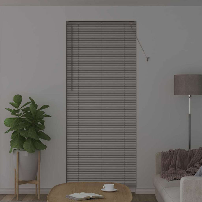Jaluzele venetiene Manual Argintiu 220 x 90 cm Aluminiu - WALTI WALTI