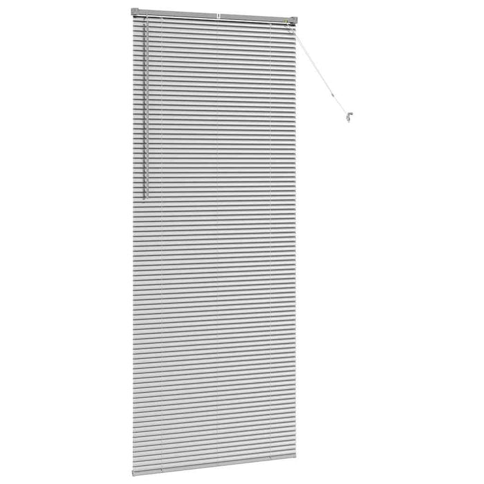 Jaluzele venetiene Manual Argintiu 220 x 90 cm Aluminiu - WALTI WALTI