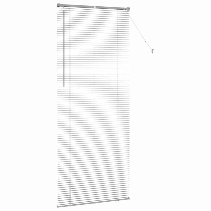 Jaluzele venetiene Manual Argintiu 220 x 90 cm Aluminiu - WALTI WALTI