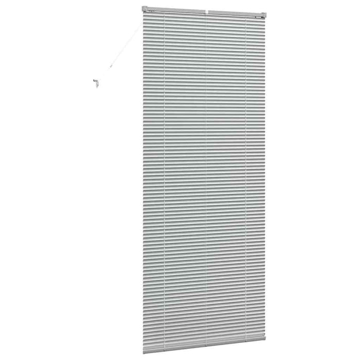 Jaluzele venetiene Manual Argintiu 220 x 95 cm Aluminiu - WALTI WALTI