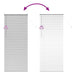 Jaluzele venetiene Manual Argintiu 220 x 95 cm Aluminiu - WALTI WALTI