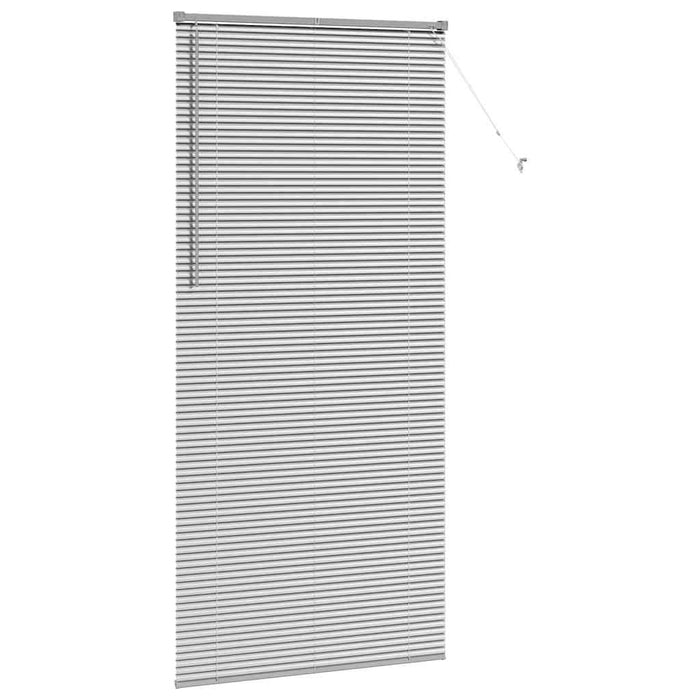 Jaluzele venetiene Manual Argintiu 220 x 100 cm Aluminiu - WALTI WALTI