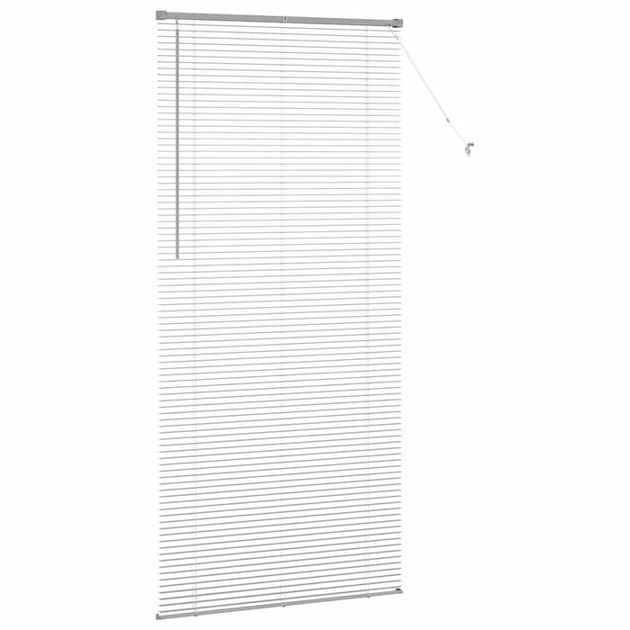 Jaluzele venetiene Manual Argintiu 220 x 105 cm Aluminiu - WALTI WALTI